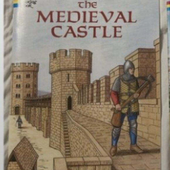 Dover Other - Medival Castles Dover History Adult Color Book